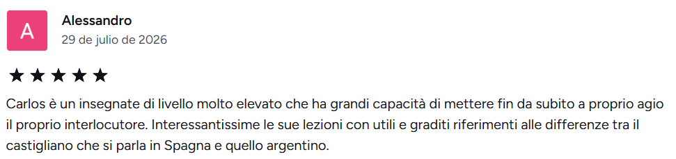 Alessandro Review Screenshot